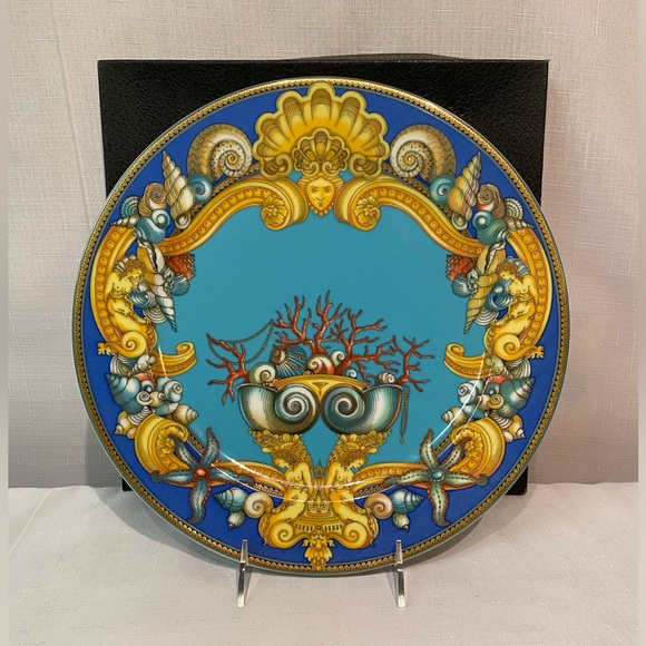 Versace Other - VERSACE Les Tresors De La Mer Charger Hanging Plate 12" - 30cm  ROSENTHAL Box